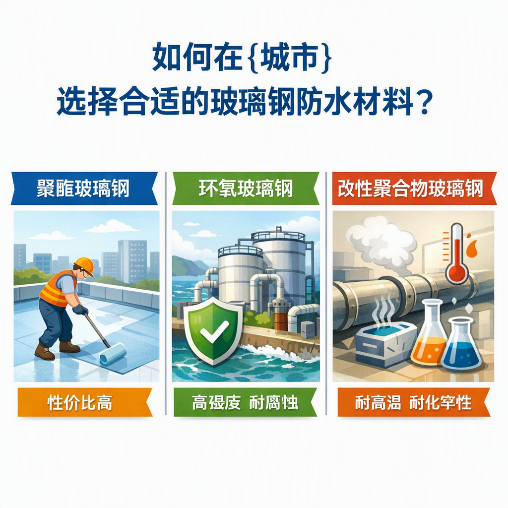 如何在乐山选择合适的玻璃钢防水材料？