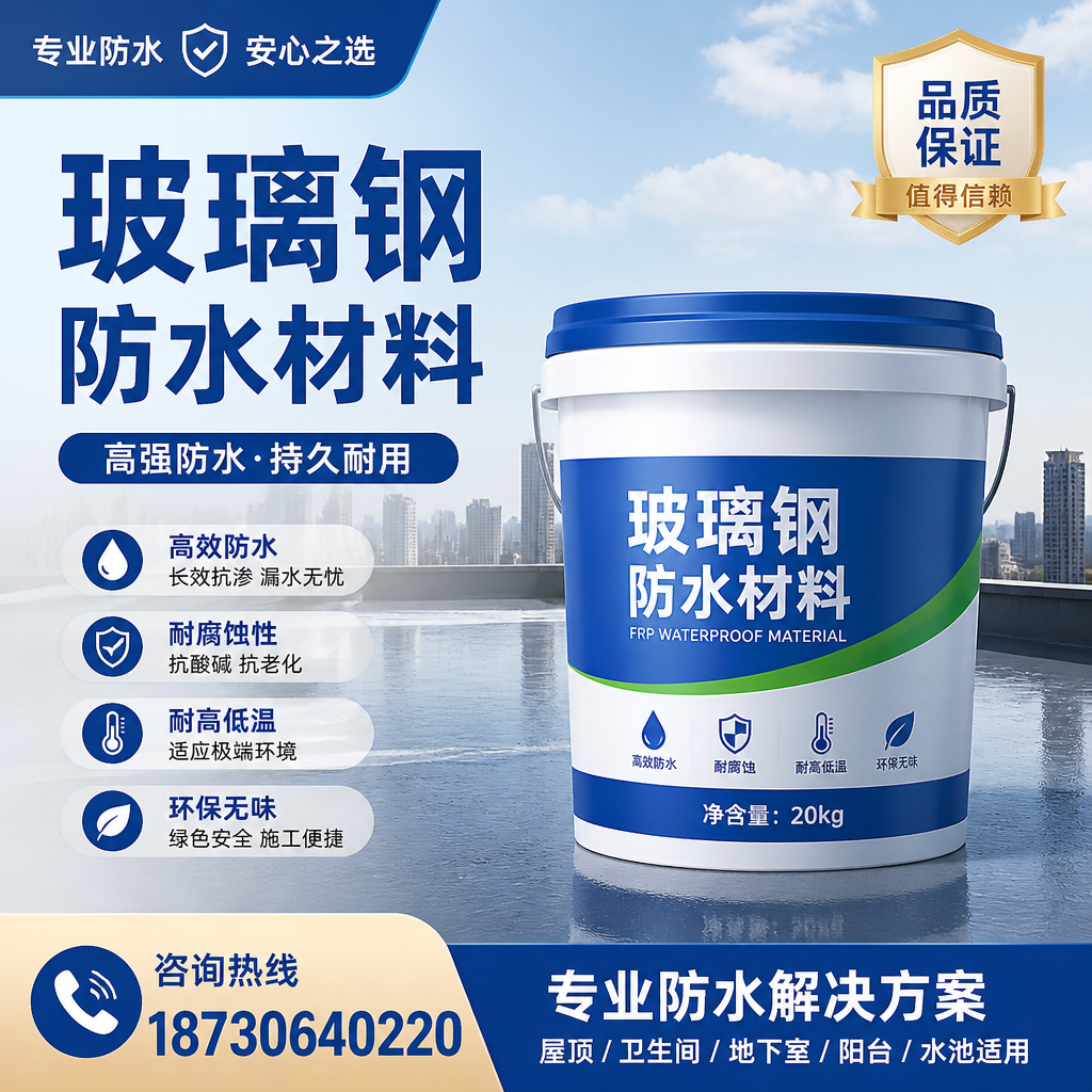 了解玻璃钢防水材料的市场趋势，乐山 企业不可不知